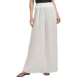 SENSEA Smocked Waist Swim Cover-up Pants